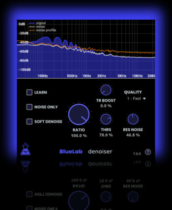 BlueLab | Audio Plugins releases new versions of Denoiser and Air